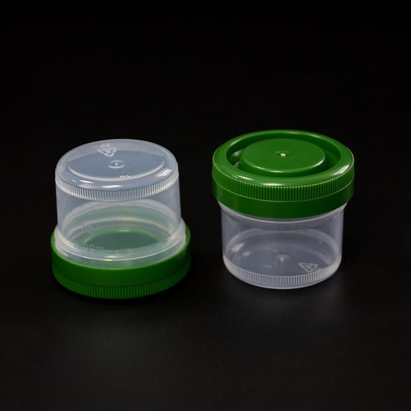 95Kpa 40ml Polypropylene Graduated Histology Containers